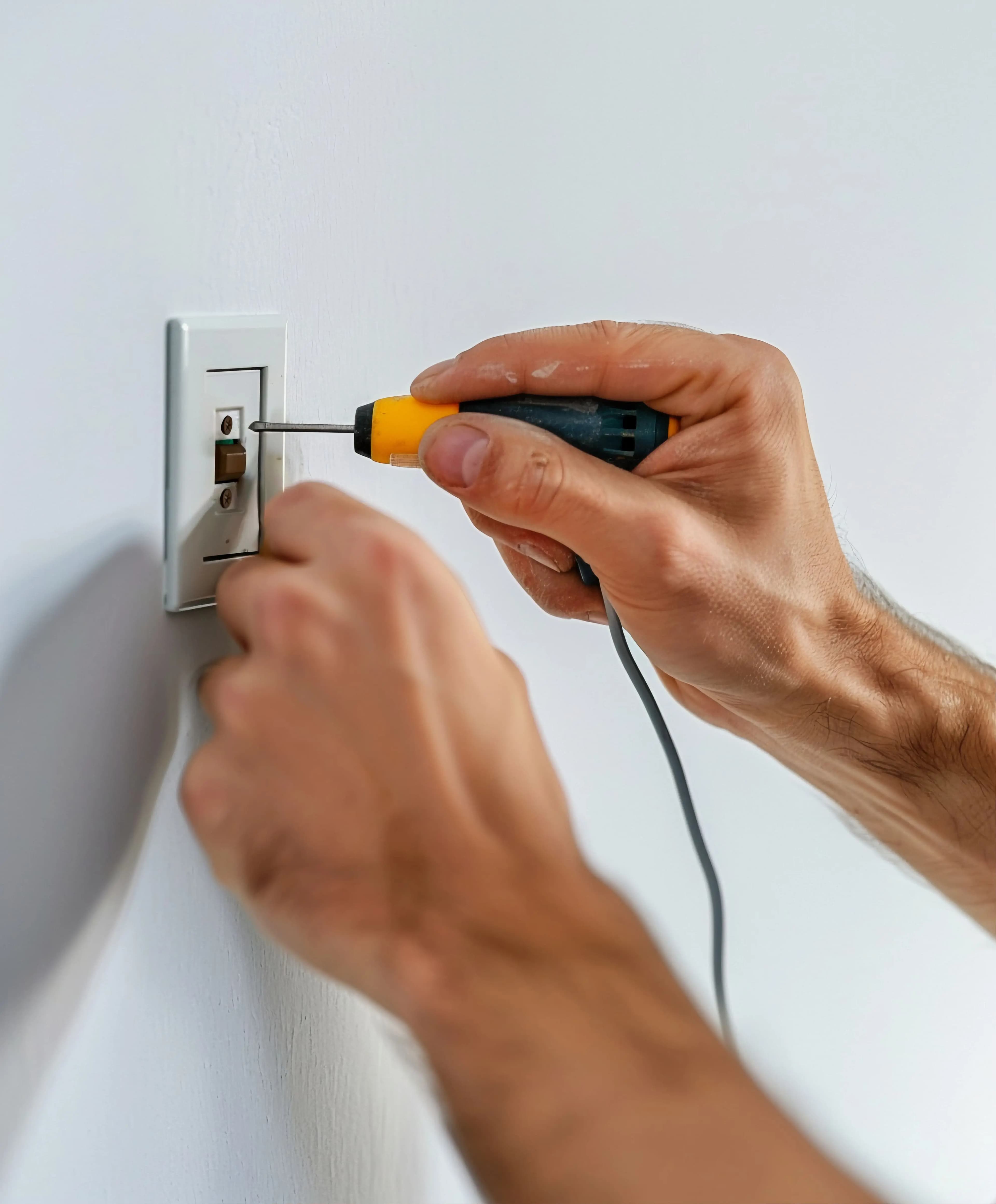 Projet: Installation de prises et interrupteurs à Travaux rapides et soignés