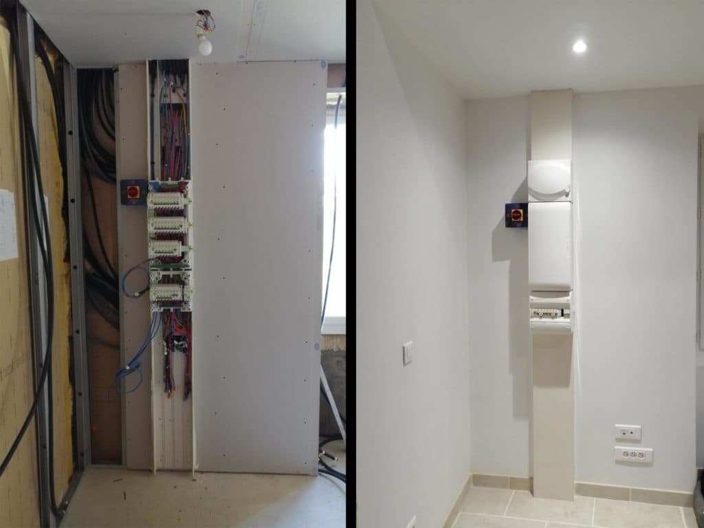 Rénovation électrique complète d'une maison à Luynes près d'Aix-en-Provence